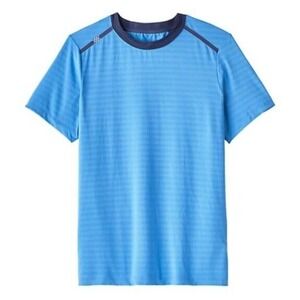 Rhone‎ Mens Size Small Swift Performance T-Shirt Ice Blue Short Sleeve NWT